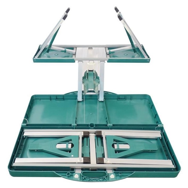 Table de camping pliante 4 personnes SURPASS vert