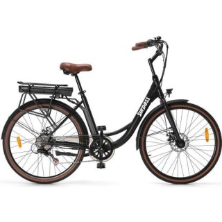 Vélo Électrique SURPASS SURVAEVILLENOIR 26'' Noir 6 vitesses Batteri