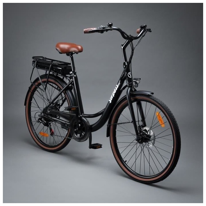 Vélo Électrique SURPASS SURVAEVILLENOIR 26'' Noir 6 vitesses Batteri