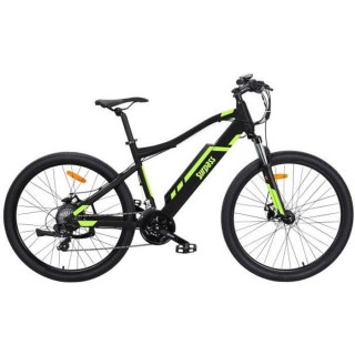 VTT Électrique SURPASS SURVTTSEMIRIGN 27,5'' Noir 8 vitesses Semi-rig