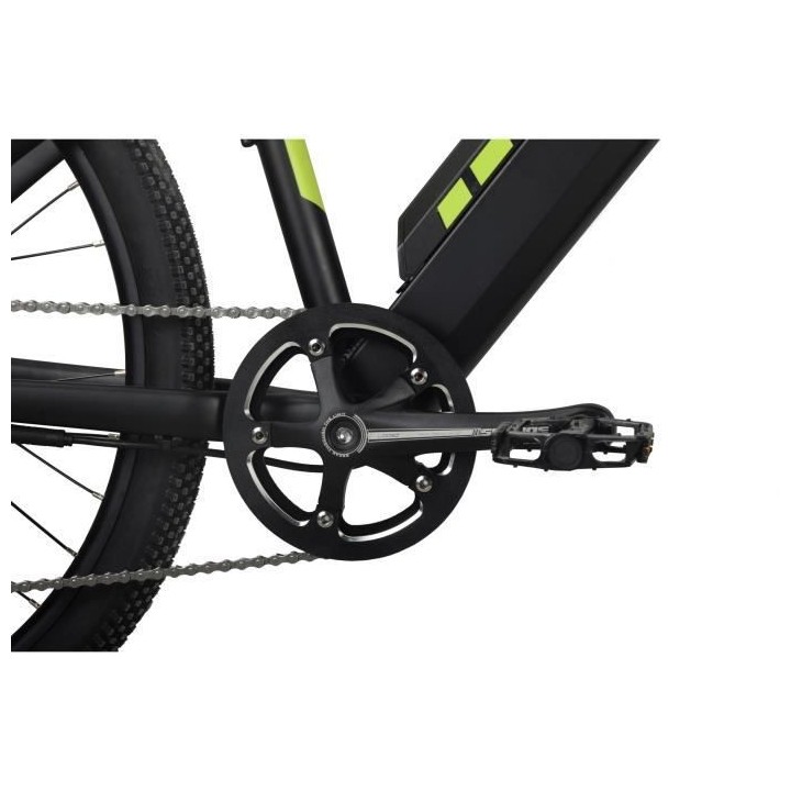 VTT Électrique SURPASS SURVTTSEMIRIGN 27,5'' Noir 8 vitesses Semi-rig
