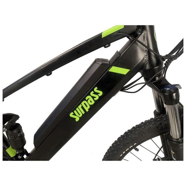 VTT Électrique SURPASS SURVTTTTSUSP13 - 27,5 - Noir - 8 vitesses Tout