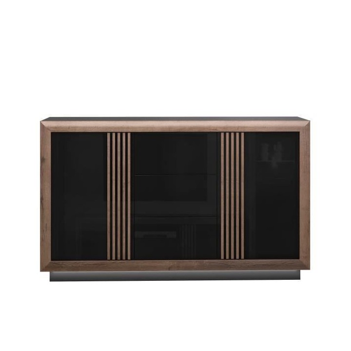SAVONA SVNK231B-M188 Buffet 162,7 cm, 2 portes - 2 étageres, 3 tiroir