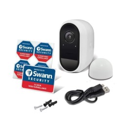 SWANN Caméra de surveillance sans fil 1080P