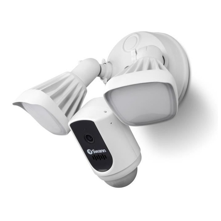 SWANN Caméra de surveillance extérieure avec projecteur sans fil 108