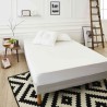 SWEETNIGHT Protege-matelas PREMIUM NIKOS 140x190 / 200 cm - Blanc