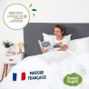 SWEET NIGHT Protege matelas imperméable anti-acariens traitement végétal Greenfirst - 180 x 200 cm - Blanc