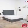 SWEET NIGHT Protege matelas imperméable - 90 x 190/200 cm - Blanc