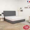 SWEET NIGHT Protege matelas imperméable et anti acariens - 90 x 190/200 cm - Blanc