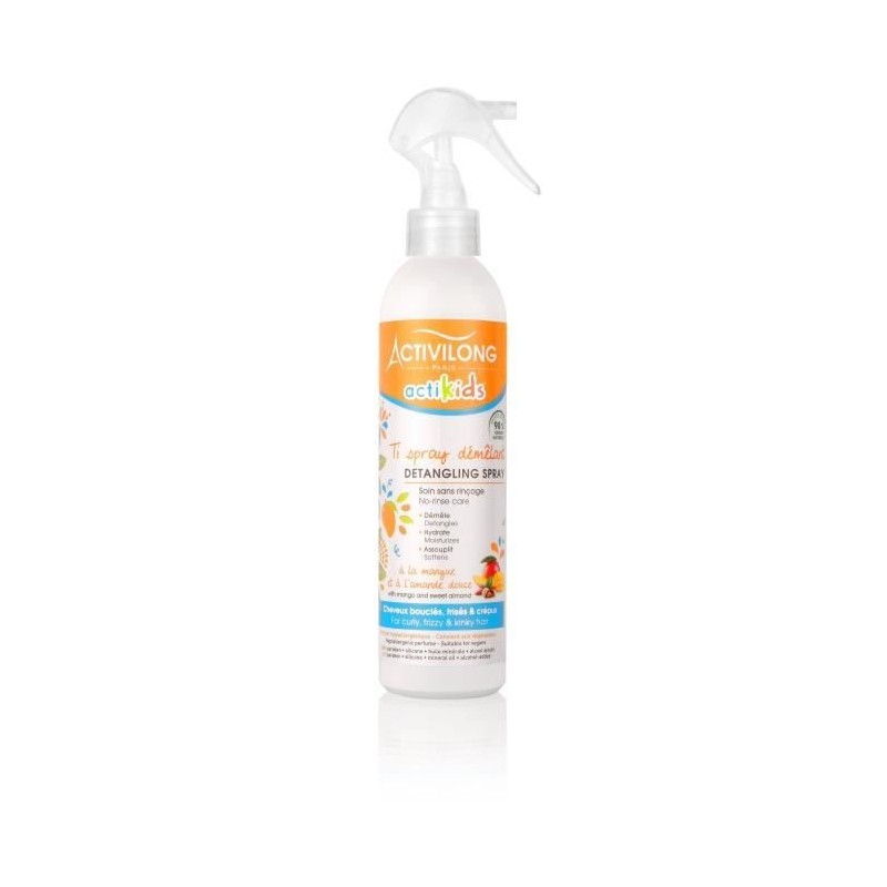 ACTIVILONG Ti Spray Démelant Actikids - Mangue et Amande douce - 250 ml