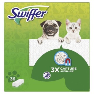 Swiffer Balai Attrape-Poussiere Recharges Lingettes Poussieres 36 Uni
