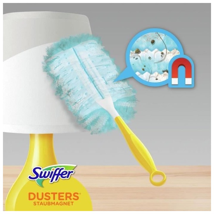 Swiffer Attrape et Retient Recharges Dépoussiérantes x20