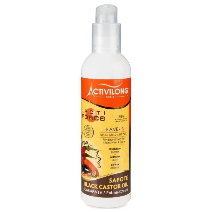 ACTIVILONG Soin sans rinçage Actiforce Leave-In - Carapate et sapote