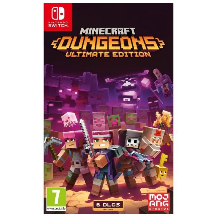 Minecraft Dungeon Ultimate Edition - Jeu Nintendo Switch