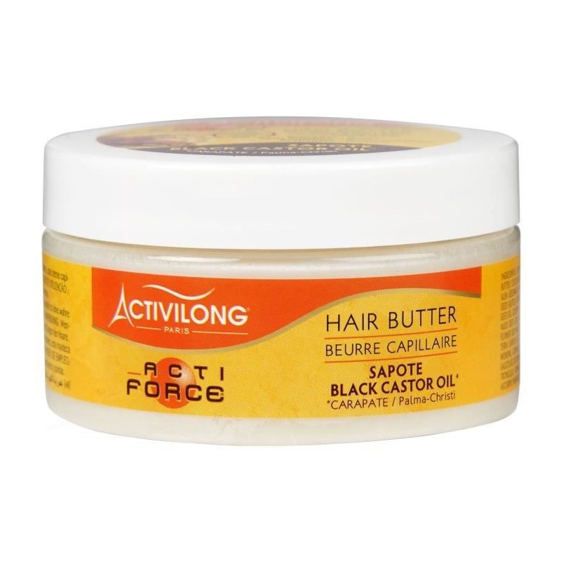 ACTIVILONG Beurre capillaire Actiforce - Carapate et sapote - 100 ml