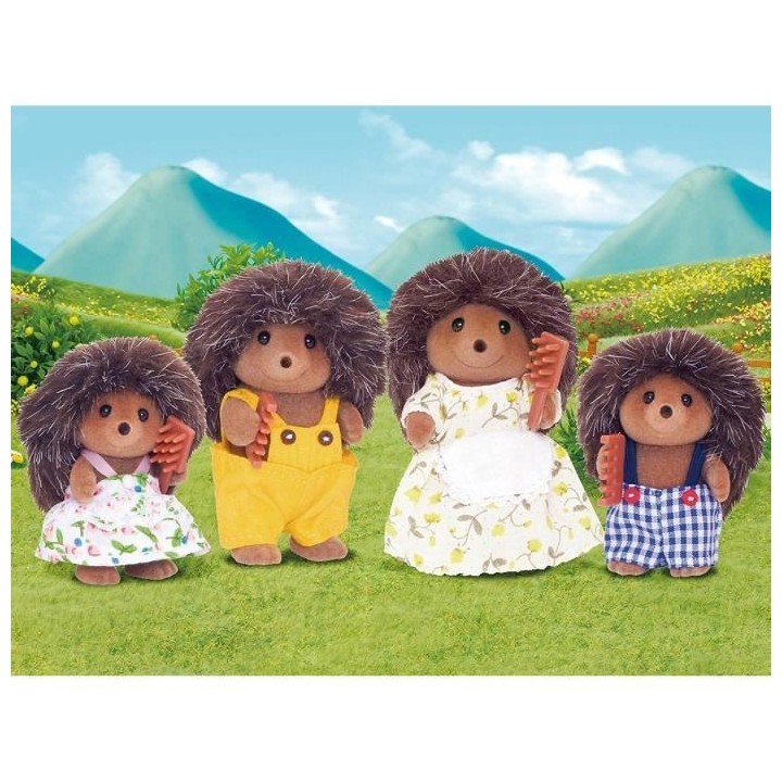 SYLVANIAN FAMILIES - 4018 - La famille hérisson - Les familles
