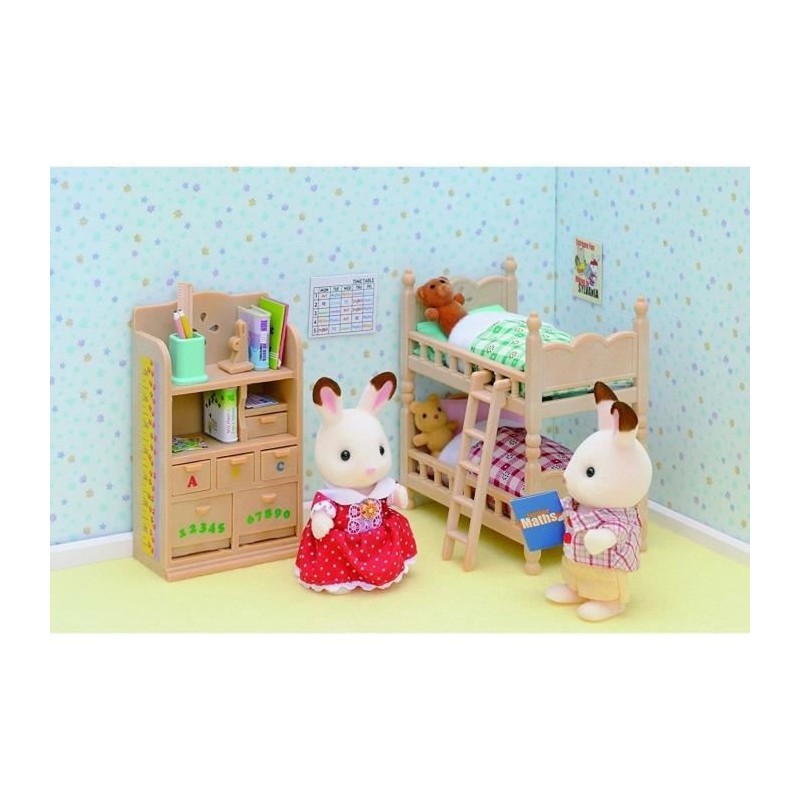 SYLVANIAN FAMILIES - 4254 - Le mobilier chambre enfants - Le village