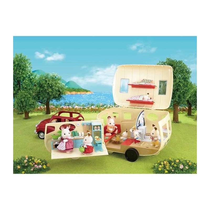 SYLVANIAN FAMILIES - 5045 - La caravane - Les vacances