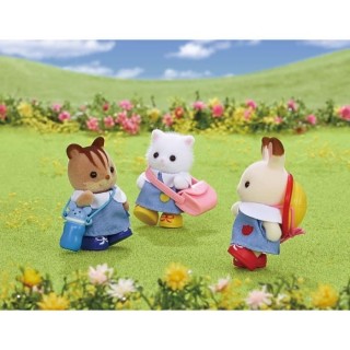 SYLVANIAN FAMILIES 5262 Les 3 Amies De La Creche - La creche, l'école