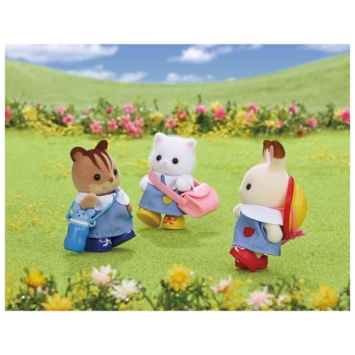SYLVANIAN FAMILIES 5262 Les 3 Amies De La Creche - La creche, l'école