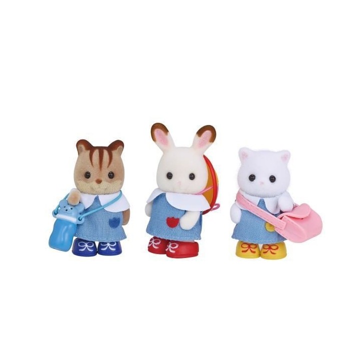 SYLVANIAN FAMILIES 5262 Les 3 Amies De La Creche - La creche, l'école