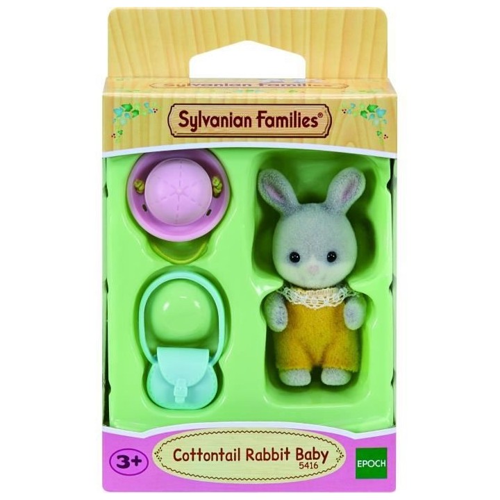SYLVANIAN FAMILIES - Le bébé lapin gris