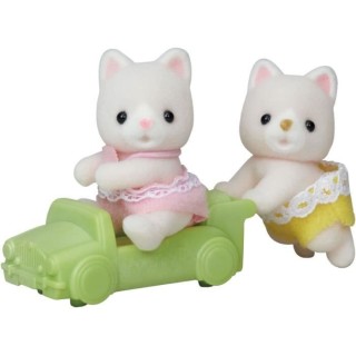 SYLVANIAN FAMILIES - Les jumeaux chat soie