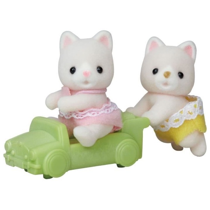 SYLVANIAN FAMILIES - Les jumeaux chat soie