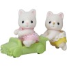 SYLVANIAN FAMILIES - Les jumeaux chat soie