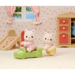 SYLVANIAN FAMILIES - Les jumeaux chat soie