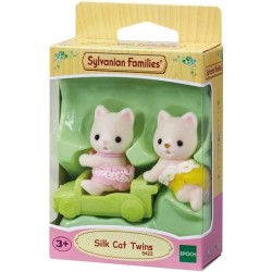 SYLVANIAN FAMILIES - Les jumeaux chat soie