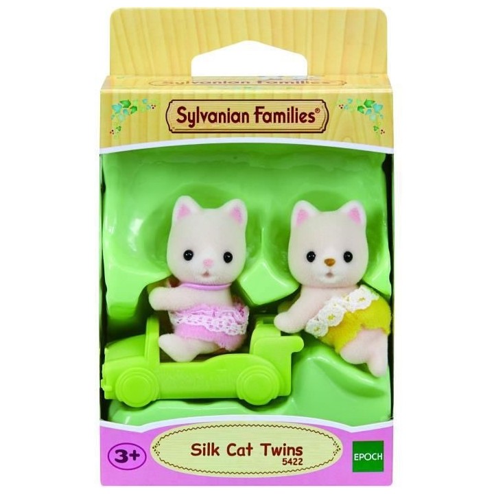 SYLVANIAN FAMILIES - Les jumeaux chat soie