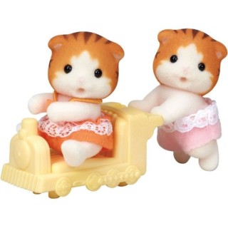 SYLVANIAN FAMILIES - Les jumeaux chat roux