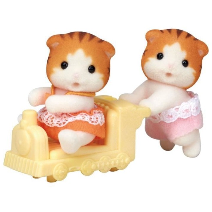 SYLVANIAN FAMILIES - Les jumeaux chat roux