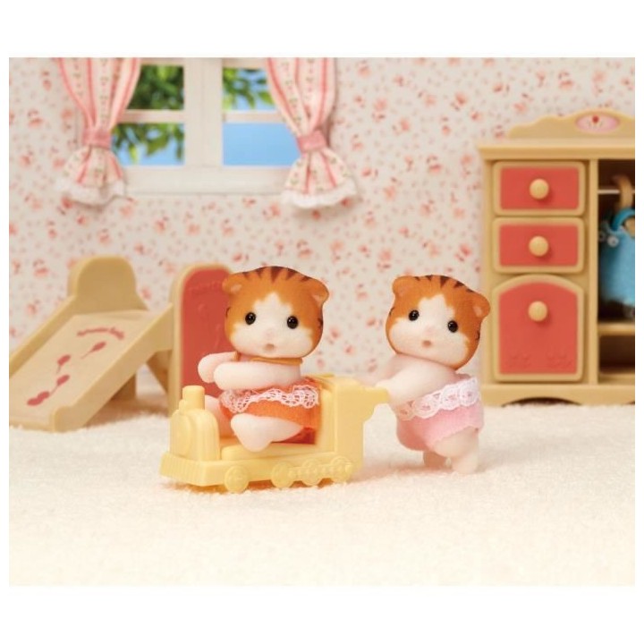 SYLVANIAN FAMILIES - Les jumeaux chat roux