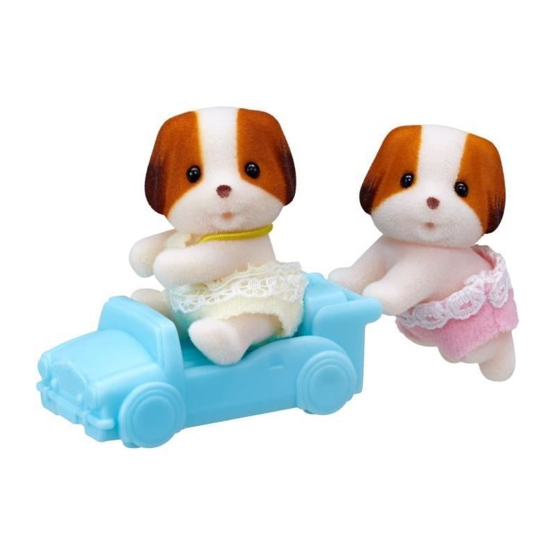 SYLVANIAN FAMILIES - Les jumeaux chien chiffon