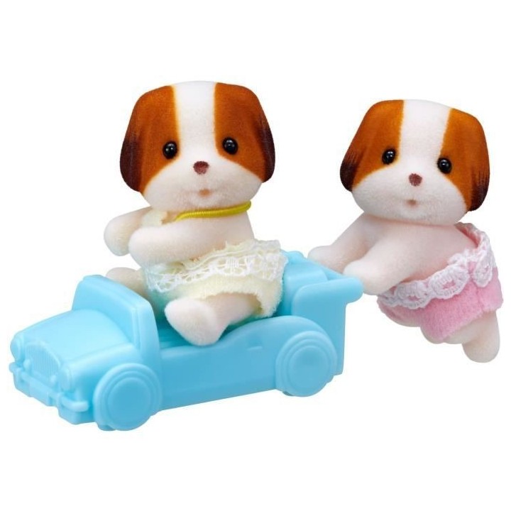 SYLVANIAN FAMILIES - Les jumeaux chien chiffon