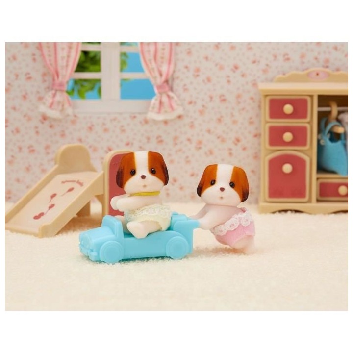 SYLVANIAN FAMILIES - Les jumeaux chien chiffon