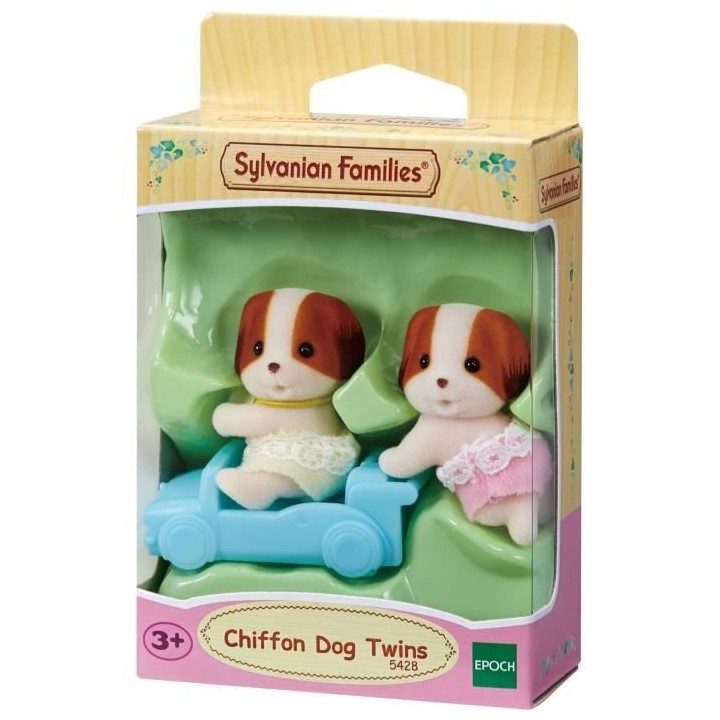 SYLVANIAN FAMILIES - Les jumeaux chien chiffon