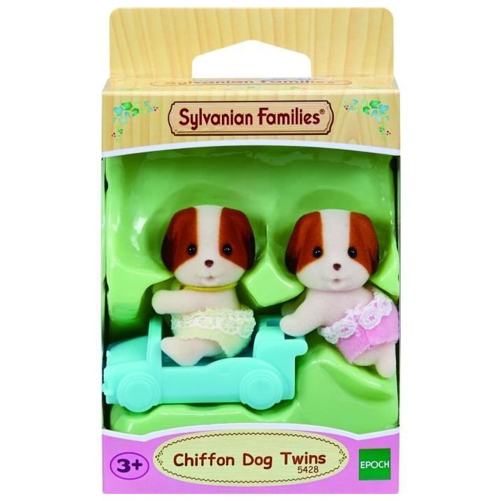 SYLVANIAN FAMILIES - Les jumeaux chien chiffon