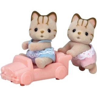 SYLVANIAN FAMILIES - Les jumeaux chat tigré
