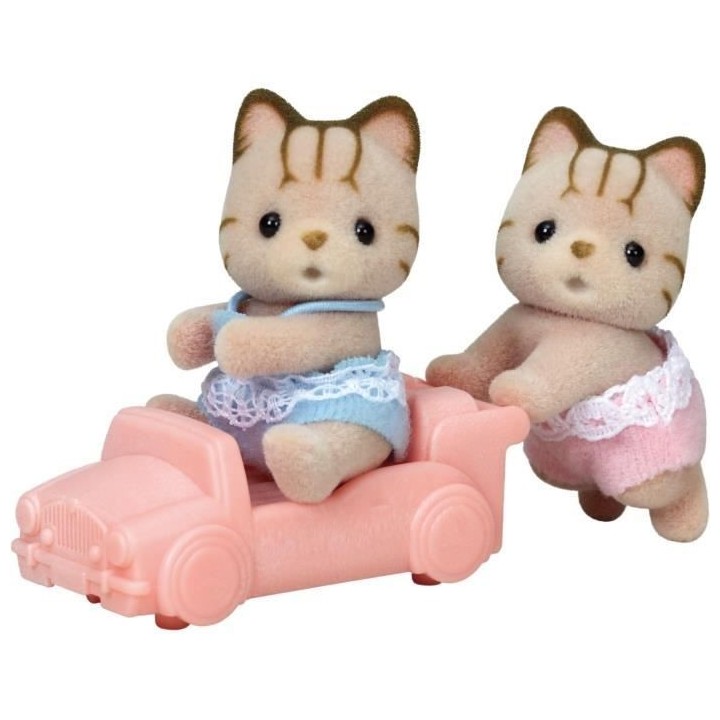 SYLVANIAN FAMILIES - Les jumeaux chat tigré