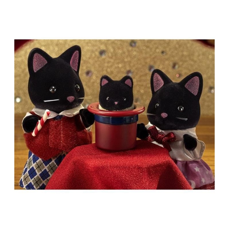 SYLVANIAN FAMILIES La famille chat magicien Pour Enfant - Les familles