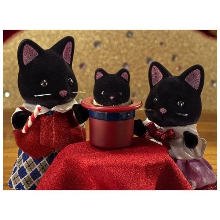 SYLVANIAN FAMILIES La famille chat magicien Pour Enfant - Les familles