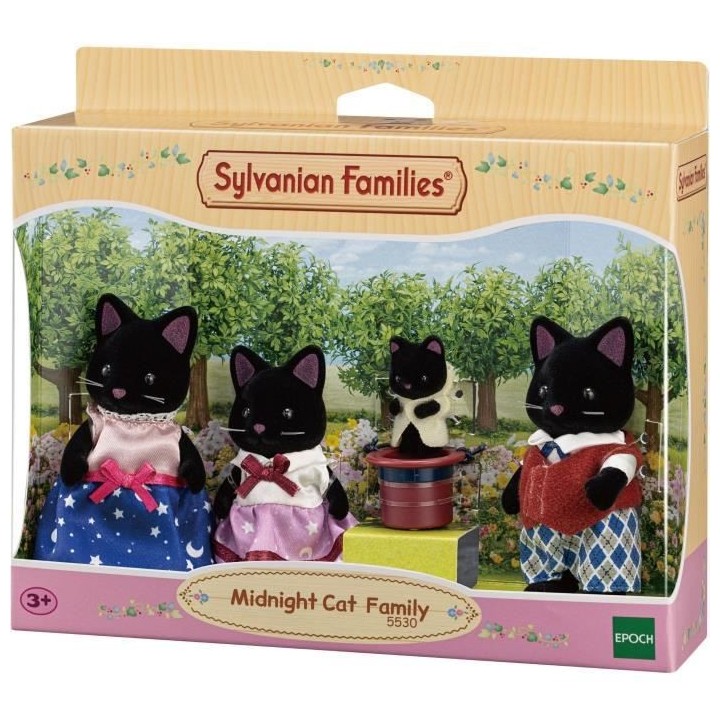 SYLVANIAN FAMILIES La famille chat magicien Pour Enfant - Les familles