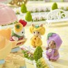 SYLVANIAN FAMILIES - Le trio des bébés en costumes de légumes