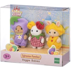 SYLVANIAN FAMILIES - Le trio des bébés en costumes de légumes