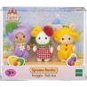 SYLVANIAN FAMILIES - Le trio des bébés en costumes de légumes