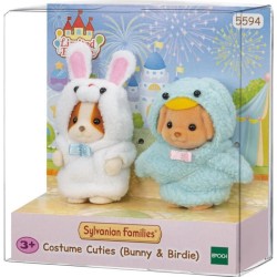 SYLVANIAN FAMILIES - Le duo des bébés en costumes lapin et oiseau