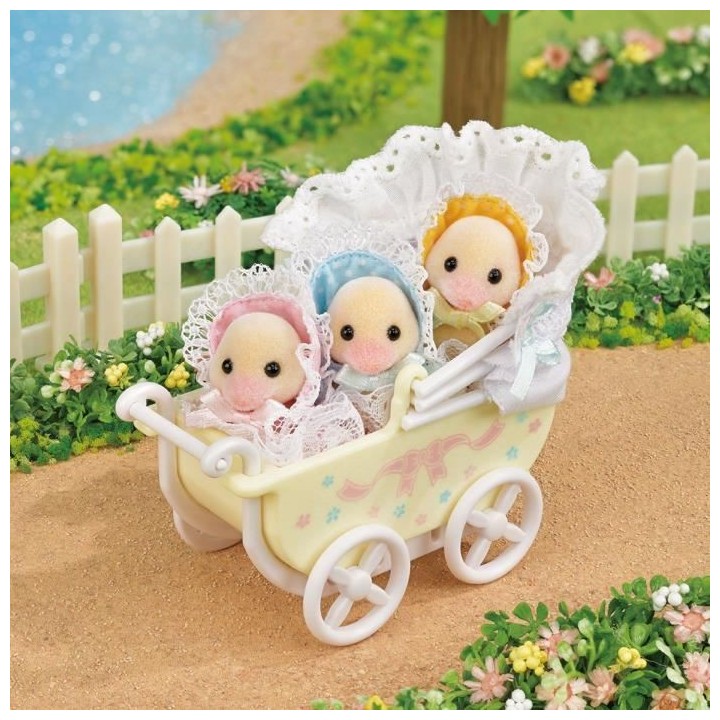 SYLVANIAN FAMILIES - Les adorables triplés canards et landau